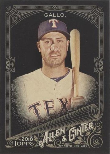 2018 Topps Allen & Ginter's X - Joey Gallo #282