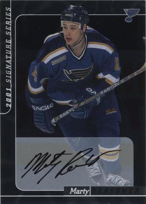 2000-01 In the Game Be A Player Signature Series - Marty Reasoner #61