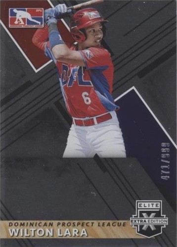 2019 Panini Elite Extra Edition - Wilton Lara #187
