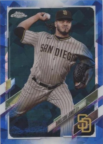 2021 Topps Chrome Sapphire Edition - Dinelson Lamet #418