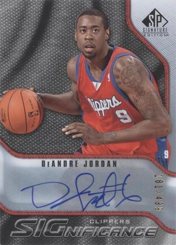 2009-10 SP Signature Edition - DeAndre Jordan #S-DE
