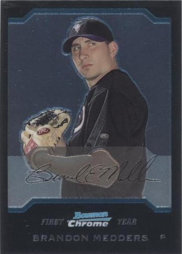 2004 Bowman Chrome - Brandon Medders #177