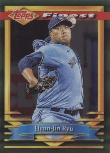 2021 Topps Finest Flashbacks - Hyun-jin Ryu #142
