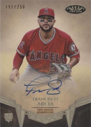 2019 Topps Tier One - Francisco Arcia #BA-FA