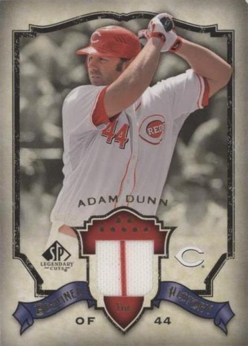 2008 SP Legendary Cuts - Adam Dunn #DH-AD