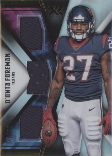 2017 Panini XR D'onta Foreman #RTTM-DF