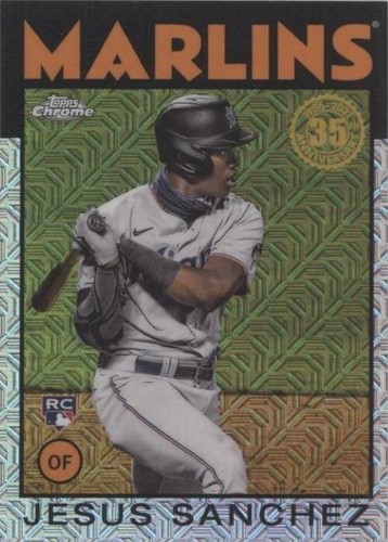 2021 Topps - Jesus Sanchez #86TC-58