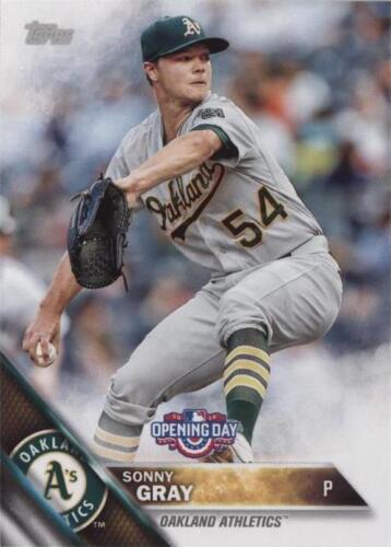 SONNY GRAY TOPPS OPENING DAY BLUE FOIL PARALLEL REDS TWINS SONNY GRAY TOPPS OPENING DAY BLUE FOIL PARALLEL REDS TWINS