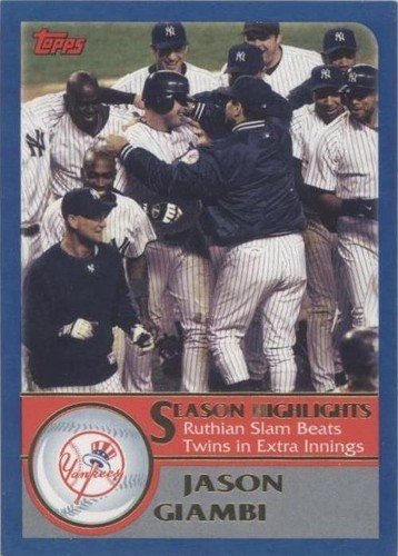 2003 Topps - Jason Giambi #335