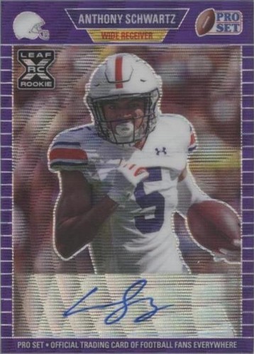 2021 Leaf Pro Set Metal Anthony Schwartz #PA-AS1