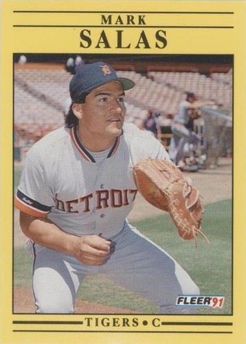 1991 Fleer - Mark Salas #350