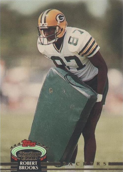 1992 Topps Stadium Club Robert Brooks #653