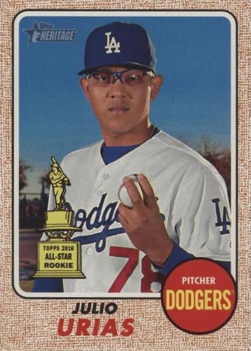 2017 Topps Heritage - Julio Urias #477