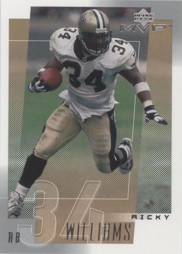 2001 Upper Deck MVP Ricky Williams #160