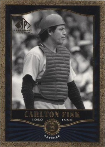 2001 SP Legendary Cuts - Carlton Fisk #63