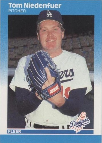 1987 Fleer - Tom Niedenfuer #448