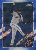 2021 Topps Chrome Sapphire Edition - Johnny Cueto #268
