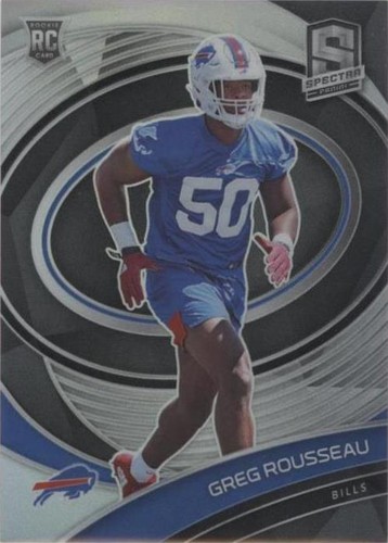 2021 Panini Spectra Greg Rousseau #192