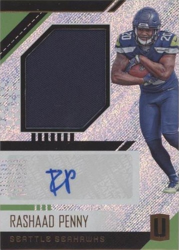 2018 Panini Unparalleled Rashaad Penny #RJA-RP