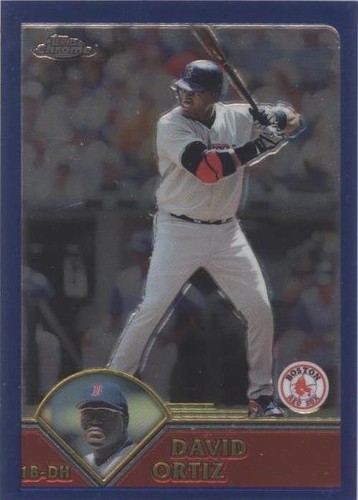 2003 Topps Chrome Traded & Rookies - David Ortiz #T52