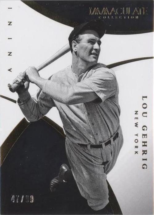 Panini Lou Gehrig Baseball Sports Trading Cards Panini Lou Gehrig Baseball Sports Trading Cards