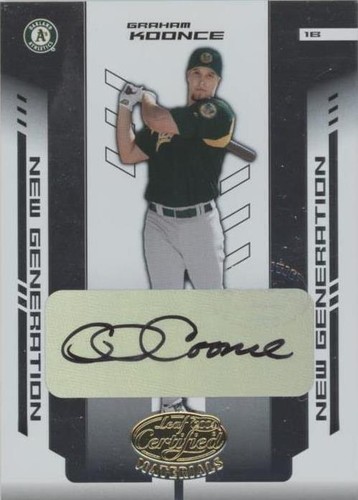 2004 Leaf Certified Materials - Graham Koonce #244