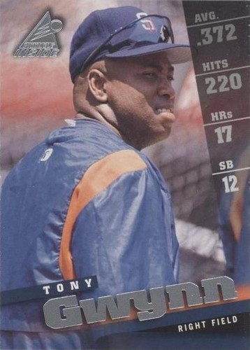 1998 Pinnacle Inside - Tony Gwynn #37