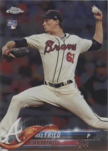 MAX FRIED RC 直筆 auto MLB 2018 Panini /49 2018 Topps Baseball Max Fried #49 Braves ROOKIE RC CHROME