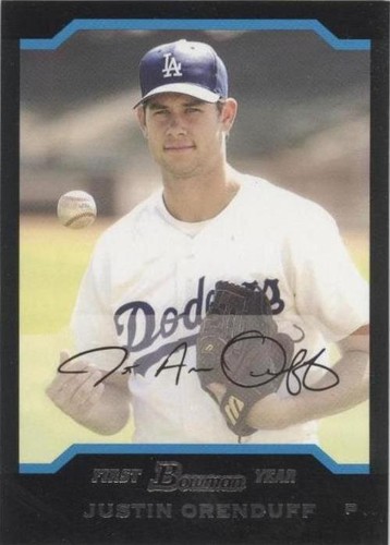 2004 Bowman Draft Picks & Prospects - Justin Orenduff #BDP68
