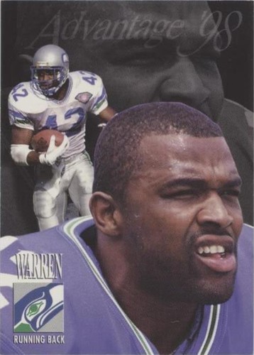 1998 Collector's Edge Advantage Chris Warren #158