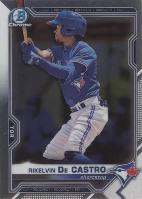 2021 Bowman Draft - Rikelvin De Castro #BDC-188