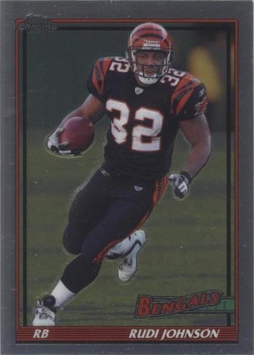 2005 Topps Chrome Rudi Johnson #TB36