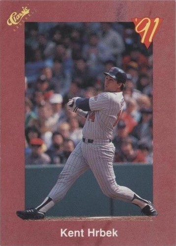 1991 Classic Update Red Travel Edition - Kent Hrbek #T15