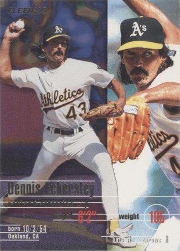 1995 Fleer - Dennis Eckersley #244