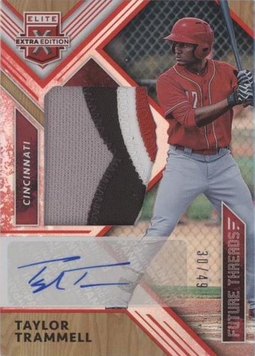 2018 Panini Elite Extra Edition - Taylor Trammell #FTSA-TT