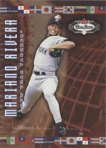 2002 Fleer Box Score - Mariano Rivera #206