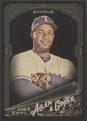 2018 Topps Allen & Ginter's X - Elvis Andrus #326