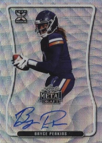2020 Leaf Metal Draft Bryce Perkins #BA-BP1