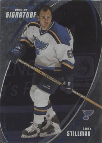 2002-03 In the Game Be A Player Signature Series - Cory Stillman #117