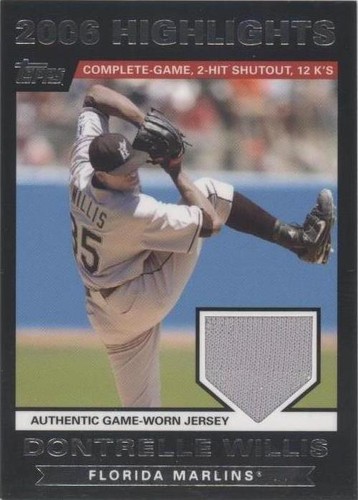 2007 Topps - Dontrelle Willis #HRDW