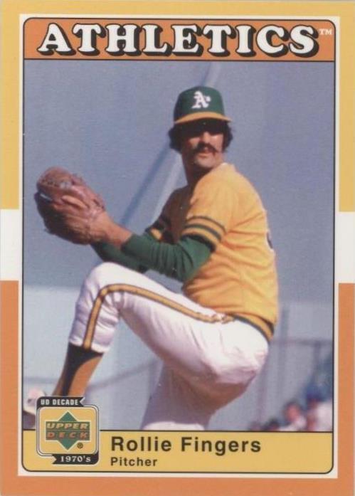 2001 Upper Deck década de 1970 - Rollie Fingers #7
