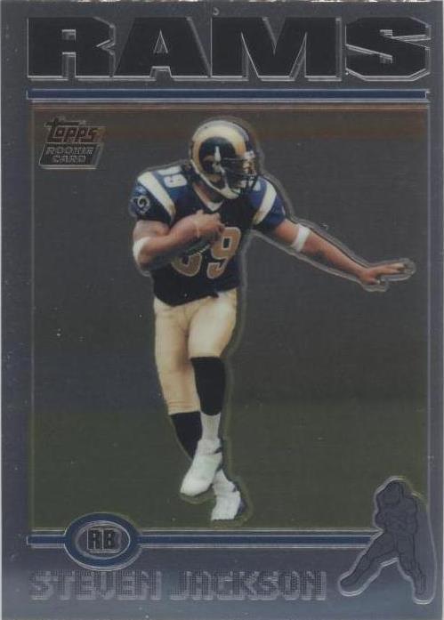 2010 Topps Chrome Steven Jackson #325