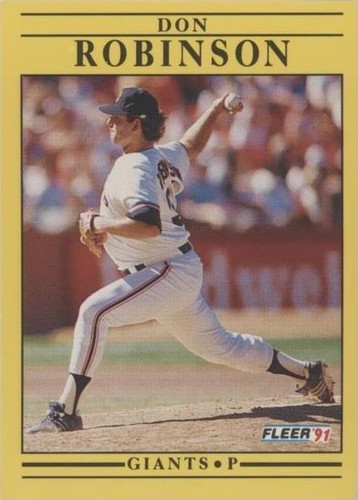 1991 Fleer - Don Robinson #272