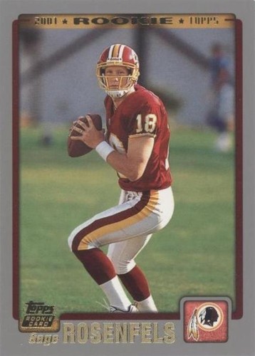 2001 Topps Sage Rosenfels #348