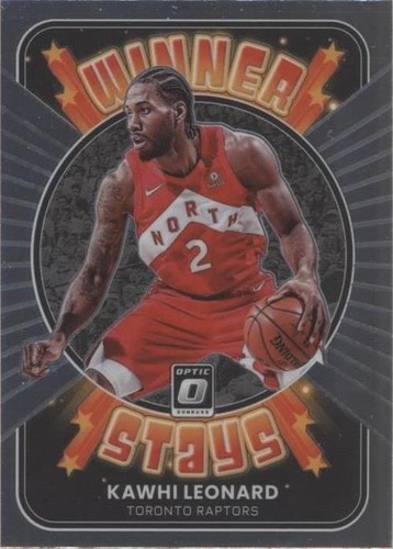 KAWHI LEONARD - 2021-22 Panini Donruss Optic #145 - HOLO PRIZM