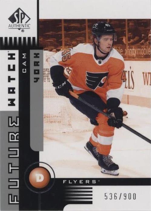 2021-22 SP Authentic - Cam York #01FW-CY