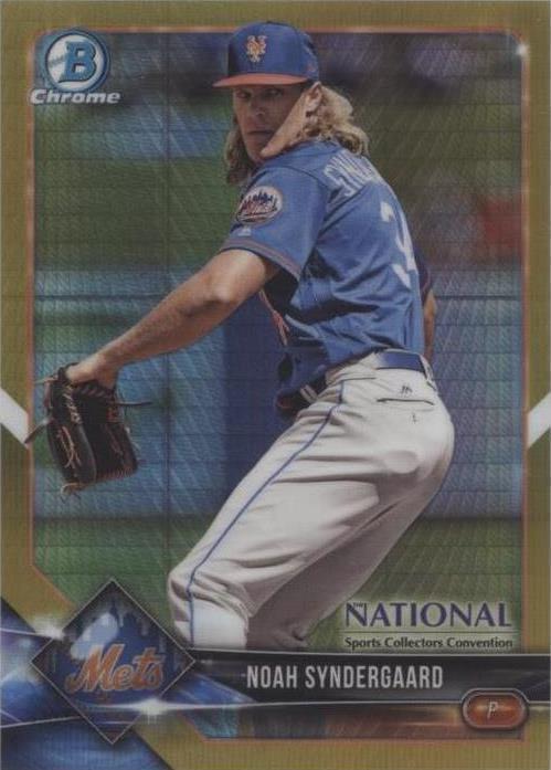 2018 Bowman Chrome National Convention - Noah Syndergaard #BNR-NS