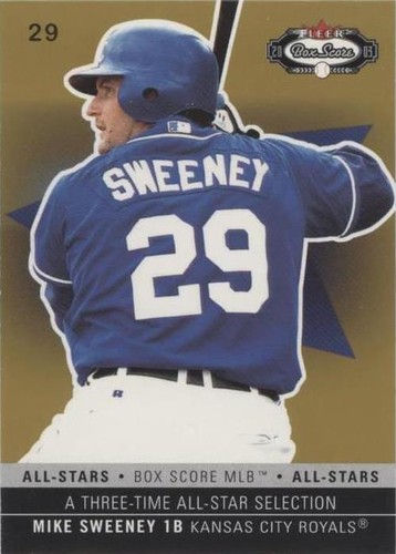 2003 Fleer Box Score - Mike Sweeney #176