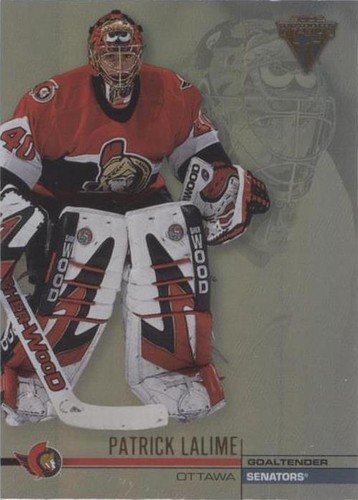2001-02 Pacific Private Stock Titanium - Patrick Lalime #101