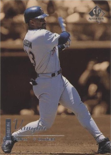 1999 SP Authentic - Greg Vaughn #72